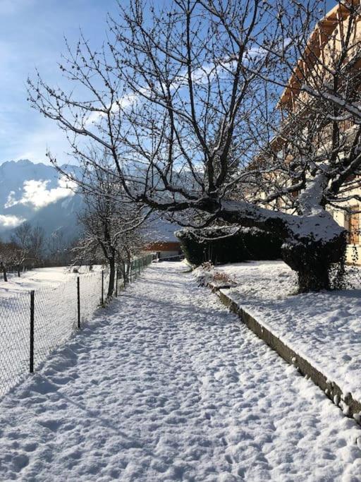 Appartement rez de jardin montée de l'alpe d'Huez La Garde  Exterior foto